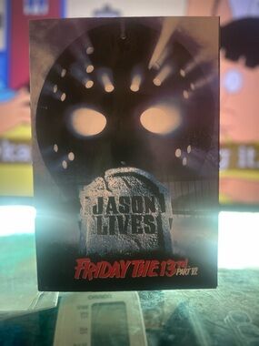Friday the 13th Part VI 'Jason Lives' Neca figure- Black & Red